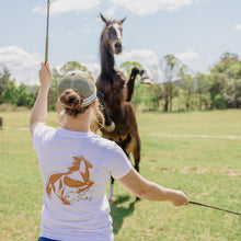 Load image into Gallery viewer, Ethos Ladies T-Shirt in White