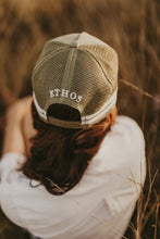 Load image into Gallery viewer, Ethos Trucker Hat in Green Ash
