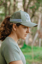 Load image into Gallery viewer, Ethos Trucker Hat in Green Ash
