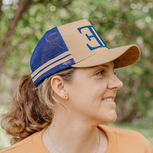 Load image into Gallery viewer, Ethos Trucker Hat in Khaki
