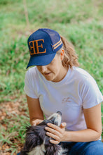 Load image into Gallery viewer, Ethos Trucker Hat in Navy
